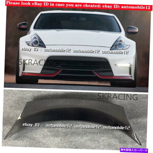 CO GAp[c 09+Y370Z Z34̂߂̖{̃J[{t@Co[AgNbvX|C[EBO Real Carbon Fiber Rear Trunk Lip Spoiler Wing For 09+ Nissan 370Z Z34
