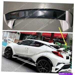 CO GAp[c g^Chr CHR 2016-2019 ABSvX`bNubNJ[AX|C[EBO For Toyota CHR C-HR 2016-2019 ABS Plastic Black Color Rear Spoiler Wing