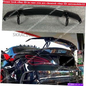 海外製 エアロパーツ FITS BENZ W117 CLA200 CLA250 CLA45 13-19カーボンファイバースタイルリアスポイラーウィング Fits Benz W117 CLA200 CLA250 CLA45 13-19 Carbon Fiber Style Rear Spoiler Wing