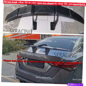 CO GAp[c 2020N2022N̂߂̃J[{t@Co[GTAgNbvX|C[EBOEBOYZgVtB[ Carbon Fiber GT Rear Trunk Lip Spoiler Wing For 2020-2022 Nissan S