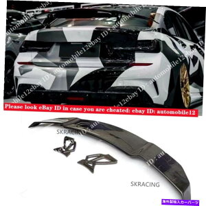 �C�O�� �G�A���p�[�c 19-22 BMW G20 3�V���[�Y330i G80 M3�J�[�{���t�@�C�o�[�X�^�C��GT�g�����N�X�|�C���[�E�B���O FOR 19-22 BMW G20 3 SERIES 330i G80 M3 CARBON FIBER STYLE GT TRUNK SPOILER WING