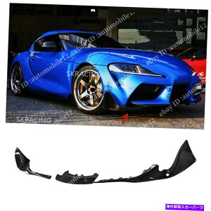 CO GAp[c g^2019+X[vA90 T^CvJ[{t@Co[tgop[bvX|C[{fBLbgp For TOYOTA 2019+ Supra A90 T Type Carbon Fiber Front Bumper Lip Spoiler Bodykits