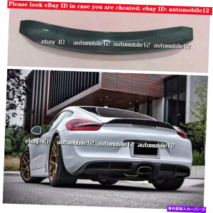 CO GAp[c |VF981PC}2014-2016AJ[{X|C[GTX^CɓKĂ܂ Fit For Porsche 981 Cayman 2014-2016 Real Carbon Spoiler GT Style