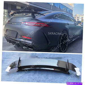CO GAp[c J[{t@Co[AgNX|C[EBOZfXxcAMG GT53 GT63 4hA Carbon Fiber Rear Trunk Spoiler Wing For Mercedes Benz AMG GT50 GT53 GT63 4-Door