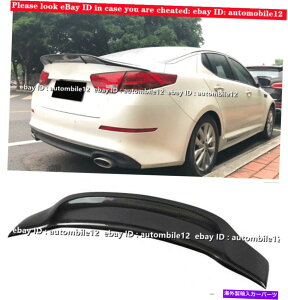 CO GAp[c 2014-2015 kia optima k5AJ[{t@Co[Ae[gNbvX|C[EBO For 2014-2015 Kia Optima K5 Real Carbon Fiber Rear Tail Trunk Lip Spoiler Wing