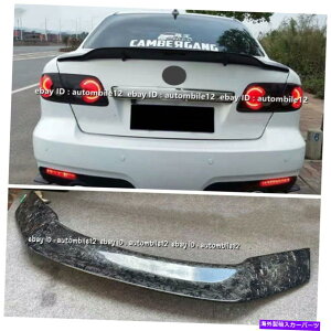 CO GAp[c 2003N2008Ñ}c_6bJ[{t@Co[AgNbvX|C[EBORX^C For 2003-2008 Mazda 6 Forged Carbon Fiber Rear Trunk Lip Spoiler Wing R Style