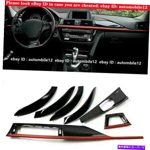 CO GAp[c BMW F30 F31 F34 MptH[}XOXubNbhX|[cCeAgLHD FOR BMW F30 F31 F34 M PERFORMANCE GLOSS BLACK RED SPORT INTERIOR TRIM LHD