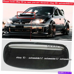 CO GAp[c Subaru Impreza 11th WRX STI 2015-20̃J[{t@Co[GAXN[v{lbgxgJo[ Carbon Fiber Air Scoop Bonnet Vent Cover For Subaru Impreza 11th WRX STi 2015-20