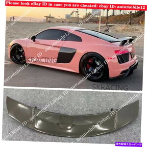 CO GAp[c J[{t@Co[AEBOgNu[hX|C[AEfBR8 V10 2017-2019̐VX^C Carbon Fiber Rear Wing Trunk Blade Spoiler NEW Style For Audi R8 V10 2017-2019