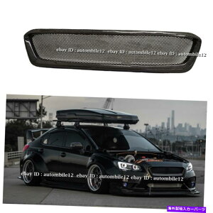 CO GAp[c CABON FIBER BLACK CSX^CtgOOJo[XoWRX STI 2015-2017 Cabon Fiber Black CS Style Front Grille Grill Cover For SUBARU WRX STI 2015-2017