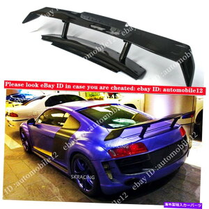 CO GAp[c AEfBR8 GT V8 V10 2008-2015AgNX|C[bvbhEBOAJ[{ɓKĂ܂ Fit for Audi R8 GT V8 V10 2008-2015 Rear Trunk Spoiler Lip Lid Wing Real Carbon