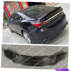 CO GAp[c AJ[{t@Co[AgNX|C[EBORX^C}c_6AeU2020 2021 Real Carbon Fiber Rear Trunk Spoiler Wing R Style Fits Mazda 6 Atenza 2020 2021