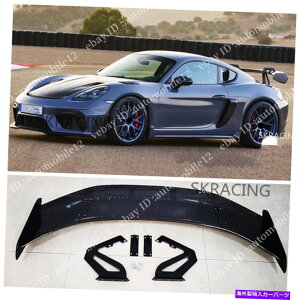 CO GAp[c |VF{NX^[PC}718 987 981 GT4X^C̊J[{t@Co[X|C[EBOp For Porsche Boxster Cayman 718 987 981 GT4-style Dry Carbon Fiber Spoiler Wing