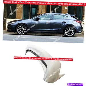 CO GAp[c ̍A[tl^oEBOtBbg2014-2017}c_3ANZnb`obN Unfinished Black Rear Roof Spoiler Wing Fits 2014-2017 Mazda 3 Axela Hatchback