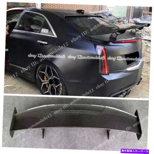 CO GAp[c 13-18LfbNATSZ_ATS vX|[cJ[{t@Co[AgNEBOX|C[ Fits 13-18 Cadillac ATS Sedan ATS V Sport Carbon Fiber Rear Trunk Wing Spoiler