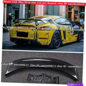 CO GAp[c |VF718 981 987{NX^[PC}̃J[{t@Co[AX|C[EBOGT4X^C Carbon Fiber Rear Spoiler Wing GT4 Style For Porsche 718 981 987 Boxster Cayman