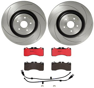 brake disc rotor u{tgu[LLbgXbgt380mmfBXN[^[NTXGS FOR F RC FpZ~bNpbh Brembo Front Brake Kit Slotted 380mm Disc Rotors Ceramic Pad For Lexus GS F RC F
