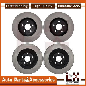 brake disc rotor 4PCS C-TEKfBXNu[L[^[tgAtBbgTT Quattro Audi 2008-2009 4PCS C-Tek Disc Brake Rotor Front Rear Fits TT Quattro Audi 2008-2009