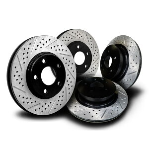 brake disc rotor FOR012SSDGNXv[[HDxgA13-17u[L[^[_uh_ChXbg FOR012SSD Explorer HD Vented Rear 13-17 Brake Rotor Double Drill Diamond Slots
