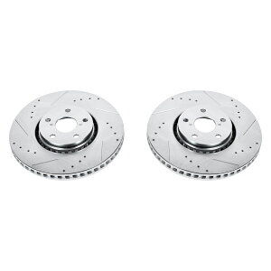 brake disc rotor 11-20���N�T�XIS350�̃p���[�X�g�b�v�G�{�����[�V�����p�t�H�[�}���X�u���[�L���[�^�[ Power Stop Evolution Performance Brake Rotors for 11-20 Lexus IS350�y���s�A���i�z