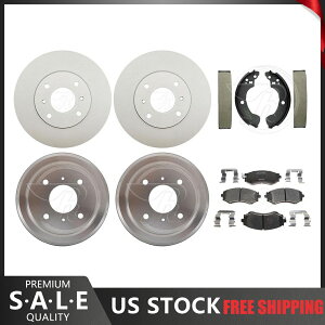 brake disc rotor 2000-2001ZgR[eBOu[L[^[pbh +u[LhV[Y-RayBestos Fits 2000-2001 Sentra Coated Brake Rotors Pads + Brake Drums Shoes -Raybestos