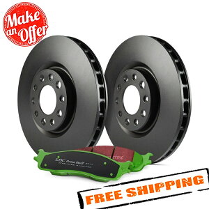 brake disc rotor EBC S14KF1311Xe[W14CggbNSUVv[tgu[LLbg EBC S14KF1311 Stage 14 Light Truck & SUV Plain Front Brake Kit