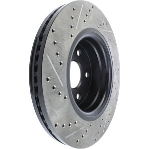 brake disc rotor �f�B�X�N�u���[�L���[�^�[�X�|�[�c�N���X�h�����ƃX���b�g�t���t�����g���t�B�b�g04-06 RAM 1500 Disc Brake Rotor-Sport Cross-Drilled and Slotted Front Left fits 04-06 Ram 1500�y���s�A���i�z