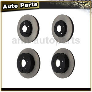 brake disc rotor 2003�N����2004�N�̃C���t�B�j�e�BM45�̃f�B�X�N�u���[�L���[�^�[���S���̃t�����g���A4PCS Disc Brake Rotor Centric Parts Front Rear 4PCS For 2003-2004 Infiniti M45�y���s�A���i�z
