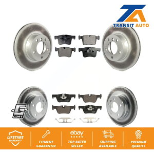 brake disc rotor BMW 320i 428i 228i 230i 328d�p�̃t�����g���A�R�[�e�B���O�u���[�L���[�^�[���Z���~�b�N�p�b�h�L�b�g Front Rear Coated Brake Rotor & Ceramic Pad Kit For BMW 320i 428i 228i 230i 328d�y���s�A���i�z