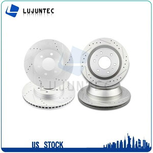 brake disc rotor 2006N2009ÑV{[Trailblazer SS 6.0l̃u[LfBXN[^[tgƃA Brake Disc Rotors Front And Rear For 2006-2009 Chevrolet Trailblazer SS 6.0L