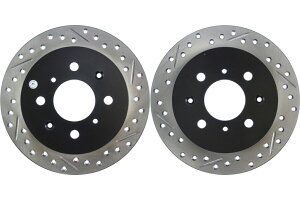 brake disc rotor 1988-1991z_v[h̃AyAXgbvebNfBXNu[L[^[i44354j Rear PAIR Stoptech Disc Brake Rotor for 1988-1991 Honda Prelude (44354)