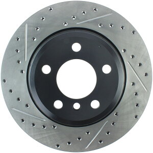 brake disc rotor STOPTECH 127.34141R SELECT SPORT SPORT Cross-drilled and Slotted Disc Brake Rotor StopTech 127.34141R Select Sport Cross-Drilled And Slotted Disc Brake Rotor�y���s�A���i�z