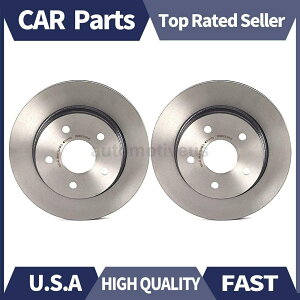 brake disc rotor tgfBXNu[L[^[2 xhbŴ߂̃u{2002-2010 Front Disc Brake Rotor 2 X Brembo For Dodge 2002-2010