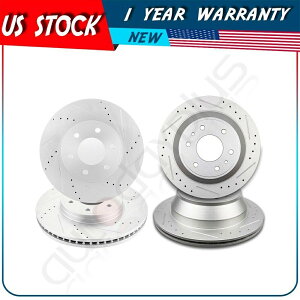 brake disc rotor Chevy Trailblazer SS 2006 2007-2009tgƃAp4xu[LfBXN[^[ 4X Brake Discs Rotors For Chevy Trailblazer SS 2006 2007 - 2009 Front and Rear