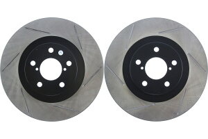 brake disc rotor 2003-2006�X�o���o�W���̃t�����g�y�A�X�g�b�v�e�b�N�f�B�X�N�u���[�L���[�^�[�i46528�j Front PAIR Stoptech Disc Brake Rotor for 2003-2006 Subaru Baja (46528)�y���s�A���i�z
