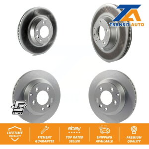 brake disc rotor AEfBQ7tHNX[QgDAO|VFJCGp̃tgAR[eBOu[L[^[Lbg Front Rear Coated Brake Rotor Kit For Audi Q7 Volkswagen Touareg Porsche Cayenne