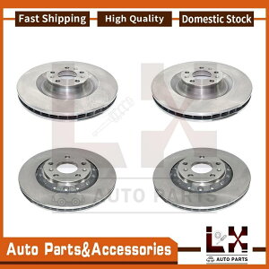 brake disc rotor 4PCS�f�����S�f�B�X�N�u���[�L���[�^�[���[�^�[�t�����g���A�t�B�b�gA8 Quattro Audi 2004-2010 4PCS DuraGo Disc Brake Rotor Front Rear Fits A8 Quattro Audi 2004-2010�y���s�A���i�z