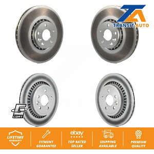 brake disc rotor 2010N2015Ñ{{XC60̃tgAR[eBOfBXNu[L[^[Lbg Front Rear Coated Disc Brake Rotors Kit For 2010-2015 Volvo XC60