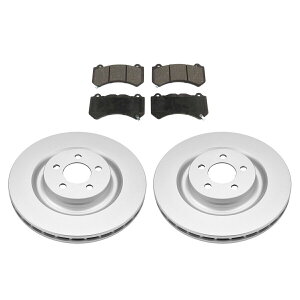 brake disc rotor kit-092421-51[dp2փZbgu[LfBXNƃpbhLbg̑Oʒ~ KIT-092421-51 Sure Stop 2-Wheel Set Brake Disc and Pad Kits Front for Charger