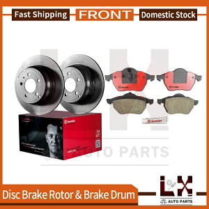 brake disc rotor tgu{u[L[^[ƃZ~bNu[LpbhZbg1996-1999 A4 Front Brembo Brake Rotors & Ceramic Brake Pads Set Set For 1996-1999 A4