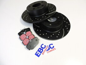 brake disc rotor ランドローバーディスカバリー2 1999-2004リアEBCブレーキキットNEW LAND ROVER DISCOVERY 2 1999-2004 REAR EBC BRAKE KIT NEW