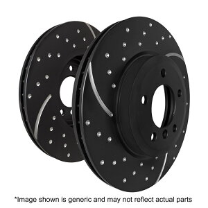 brake disc rotor EBC�u���[�LGD7520 3GD�V���[�Y�X�|�[�c�X���b�g���[�^�[�ɓK������09-17�J�}��G8���[�K��SS EBC Brakes GD7520 3GD Series Sport Slotted Rotors Fits 09-17 Camaro G8 Regal SS�y���s�A���i�z