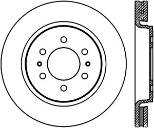 brake disc rotor �f�B�X�N�u���[�L���[�^�[�X�|�[�c�N���X�h�����h�t�����g��STOPTECH 128.65119L Disc Brake Rotor-Sport Cross-Drilled Front Left Stoptech 128.65119L�y���s�A���i�z