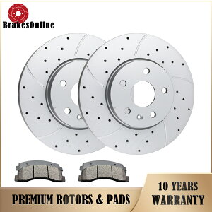 brake disc rotor rCbNNXKV{[}u321mmtgu[L[^[pbhLbgɓKĂ܂ Fit for Buick Lacrosse Regal Chevrolet Malibu 321mm Front Brake Rotors Pads Kit