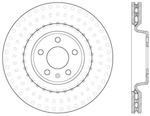brake disc rotor STOPTECH 126.33138CSR SPORT CRYO�����X���b�g�f�B�X�N�u���[�L���[�^�[ StopTech 126.33138CSR Sport Cryo-Treated Slotted Disc Brake Rotor