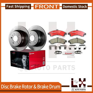 brake disc rotor 2002N2005ÑV{[gCuCU[p̃u{tgu[L[^[Z~bNu[Lpbh Brembo Front Brake Rotors Ceramic Brake Pads For 2002-2005 Chevrolet Trailblazer
