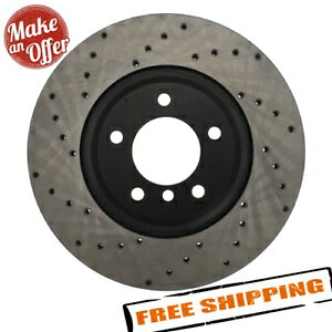 brake disc rotor 13-15 BMW X1�p��1�s�[�X�̃t�����g����Ȃ̃u���[�L���[�^�[�h�����h�h�����h�����h�����h���� StopTech Sport Drilled 1-Piece Front Passenger Side Brake Rotor for 13-15 BMW X1�y���s�A���i�z