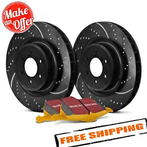 brake disc rotor 97-98��EBC�X�e�[�W5�X�[�p�[�X�g���[�g�u���[�L�L�b�g�W�[�v�O�����h�`�F���L�[ EBC Stage 5 Super Street Brake Kit for 97-98 Jeep Grand Cherokee�y���s�A���i�z