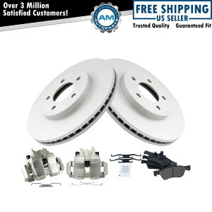 brake disc rotor GXP[vgr[gp̃tgZ~bNu[LpbhR[eBO[^[ƃLp[Lbg Front Ceramic Brake Pad Coated Rotor & Caliper Kit for Escape Tribute