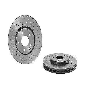 brake disc rotor �N���X�t�@�C�A�p�̃t�����g�f�B�X�N�u���[�L���[�^�[�ASLK320�ACLK320�ACLK430+MORE�i09.8304.1x�j Front Disc Brake Rotor for Crossfire, SLK320, CLK320, CLK430+More (09.8304.1X)�y���s�A���i�z